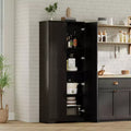 Farmhouse Storage Cabinet, Pantry Cabinets for Kitchen, Large Tall Freestanding Cupboard, Food Pantry Organizers, for living Room Bedroom Bathroom