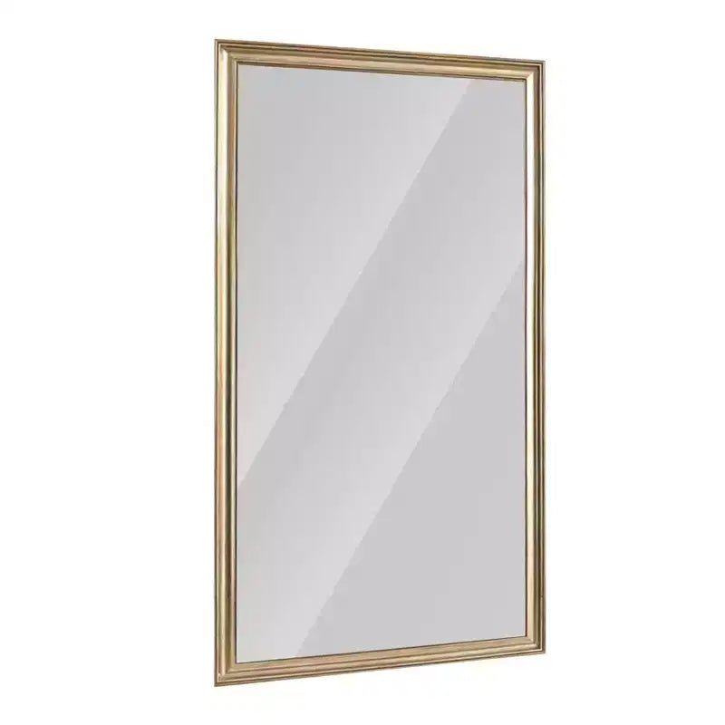 Specchio intero elegante 70*32 pollici con cornice in legno, specchio da terra 5mm con foro per appendere, specchio da parete per soggiorno, cabina armadio