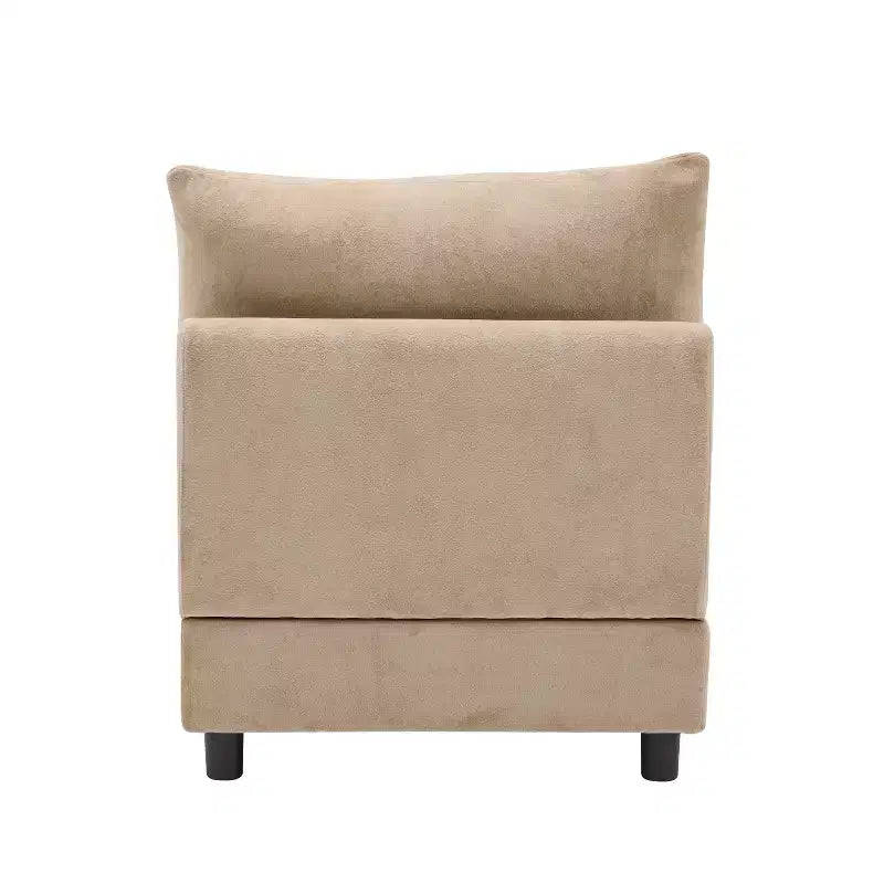 Divano componibile imbottito moderno a 3 posti Christopher Knight Home Acker 99.5