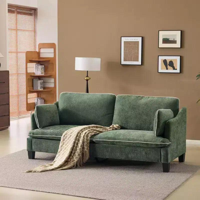 Karl Home | Divanetto Transizionale Cuscini a T Bordati & Mistolino