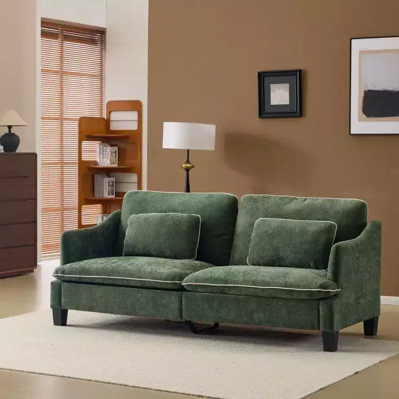 Karl Home | Divanetto Transizionale Cuscini a T Bordati & Mistolino