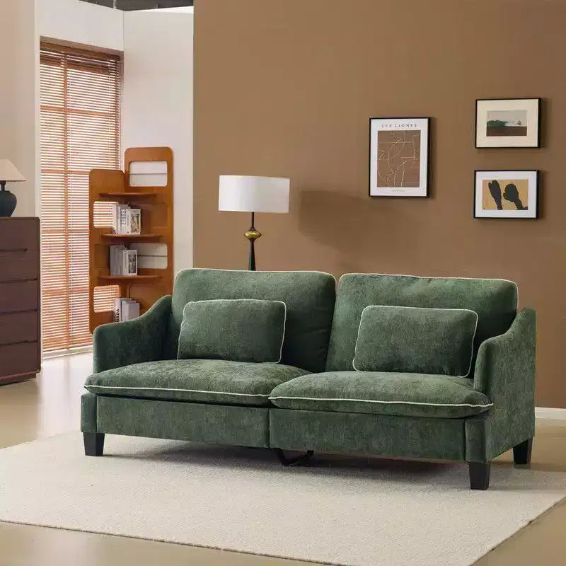 Karl Home | Divanetto Transizionale Cuscini a T Bordati & Mistolino