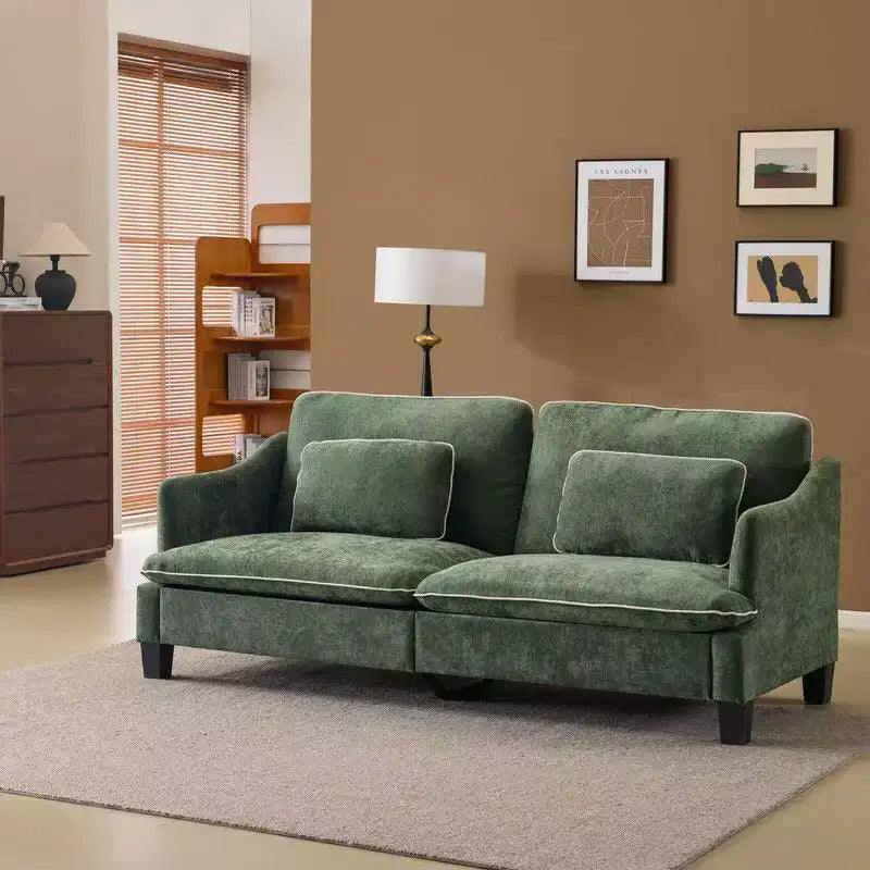 Karl Home | Divanetto Transizionale Cuscini a T Bordati & Mistolino