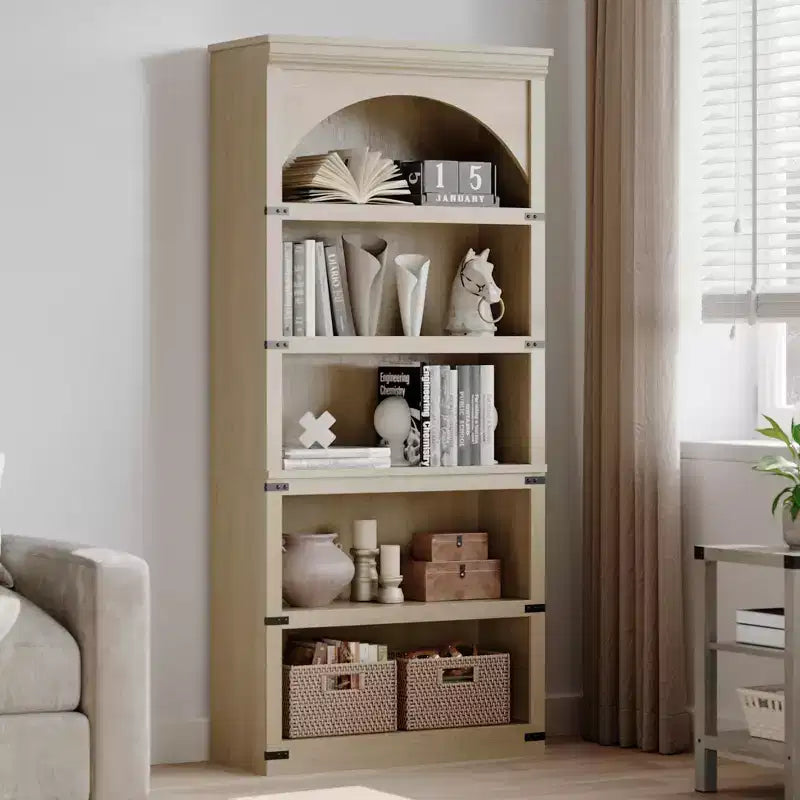 68 Armadietto pensile alto, librerie e scaffali a 6 ripiani, scaffali portaoggetti da terra, mobili per la casa per camera da letto, soggiorno, ufficio
