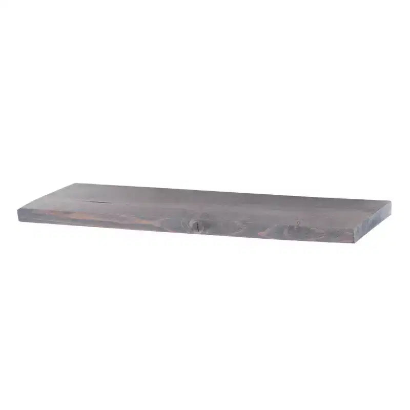 RESTORE Riverstone Grey 24 in. Wood Shelf (Wood Only) by Pipe Decor