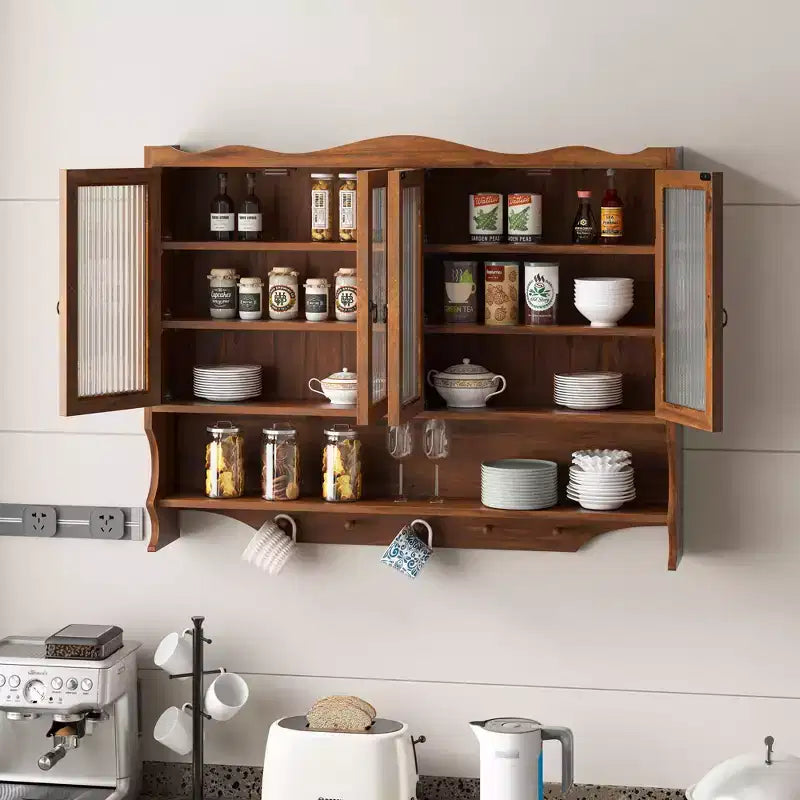 Mobiletto da Parete Stile Retrò Mobiletto per Medicinali Mobiletto da Bagno - ModernLuxe