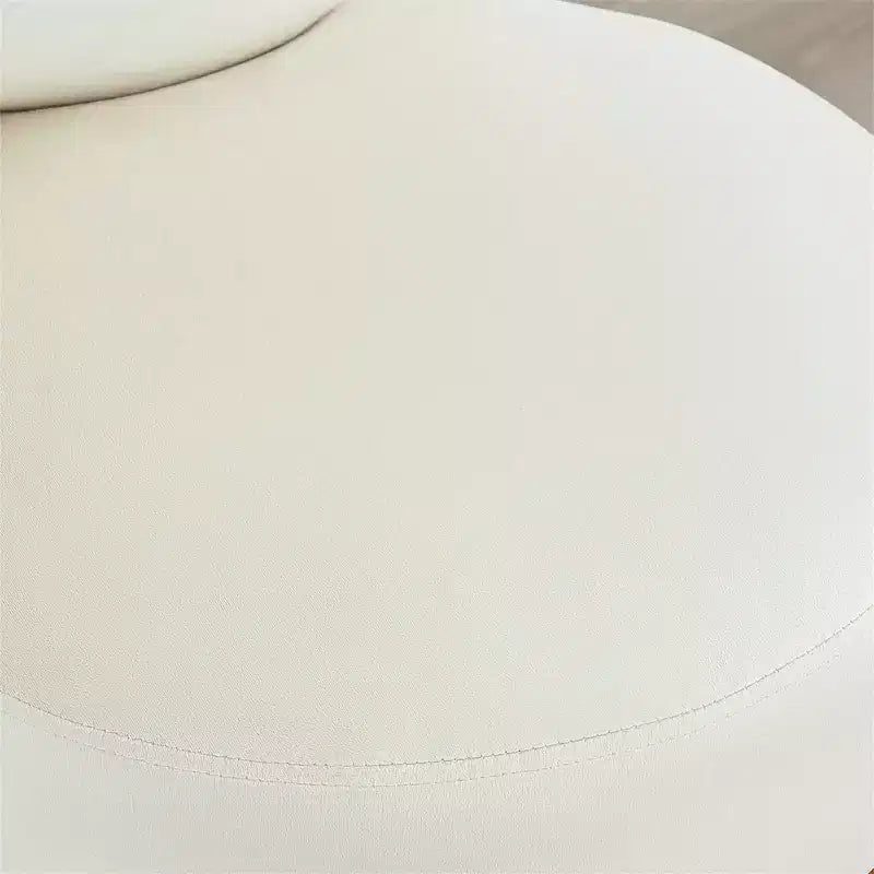 Sgabello da toeletta Furniliving in velluto con schienale, sedia da trucco con gambe in metallo, soggiorno/camerino/camera da letto