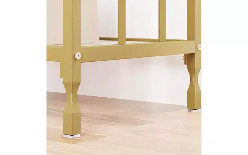 COZONY 41.5 Tavolino Consolle Stretto con Ripiano, Tavolo Slim da Ingresso per Corridoio, Dietro il Divano, Foyer