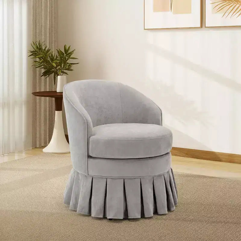 Mid Century Modern Armchair,Cute Small Desk,Cozy Makeup Chair,Comfy Chair for Bedroom,Living Room,Small Space