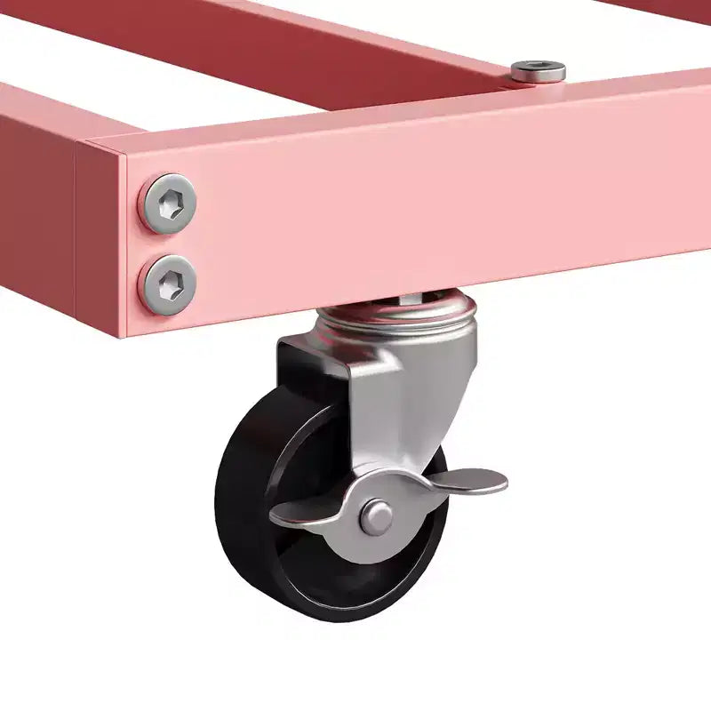 Sedie Pieghevoli Confezione da 2 - Base Materasso a Doghe in Metallo Resistente, Nessuna Molla Richiesta, Facile Montaggio, Elegante Testiera, Letto a Giorno Singolo con Letto Estraibile.