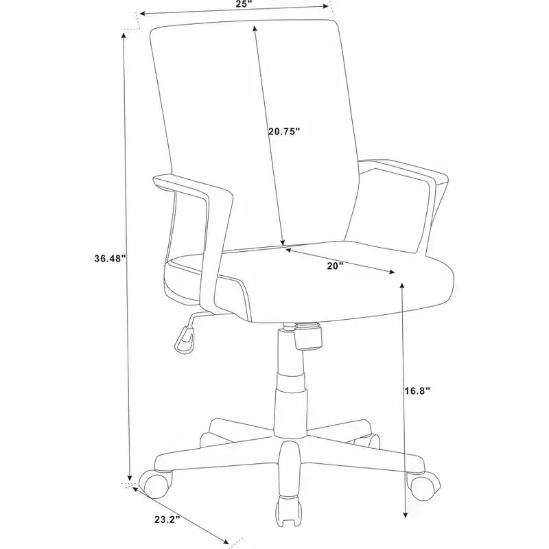 Sedia da ufficio con schienale alto in rete traspirante con braccioli regolabili 3D - Sedia da ufficio regolabile con comfort e stabilità Nera