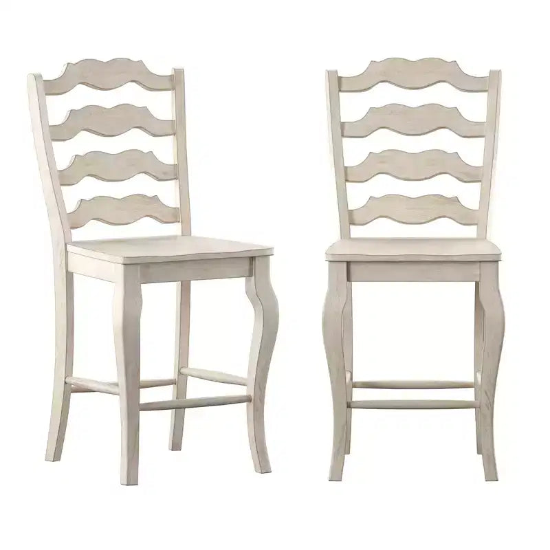 Sgabelli da bancone South Hill French Ladder - Set di 2 - iNSPIRE Q