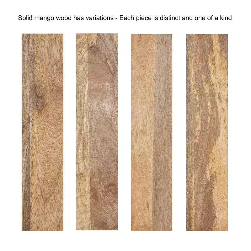 Tavolino flottante in legno Kate and Laurel Reid con vano a giorno, 18x10x9, Naturale