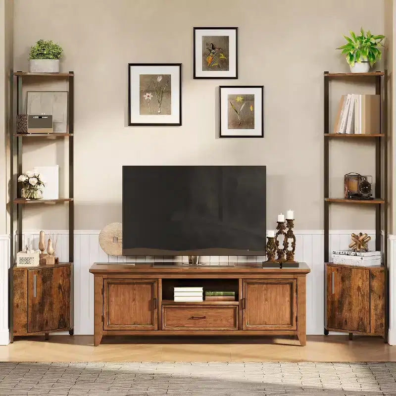 Scaffale angolare a 5 ripiani - Unità di scaffalatura angolare in metallo per camera da letto, soggiorno, bagno, ufficio - Scaffale salvaspazio per piante, libri, decorazioni