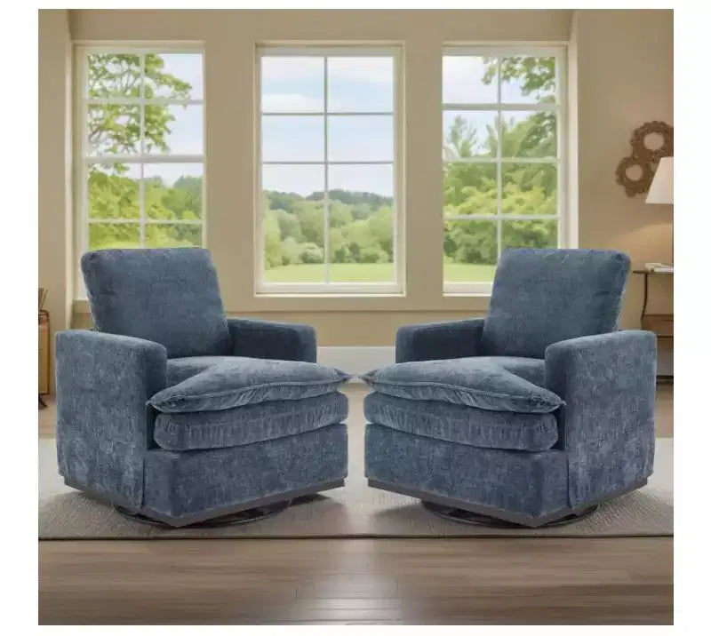 Moderna Poltrona Imbottita Comoda con Cuscino Schienale, Poltrona Girevole Quadrata a Botte a 360 Gradi per Soggiorno Beige