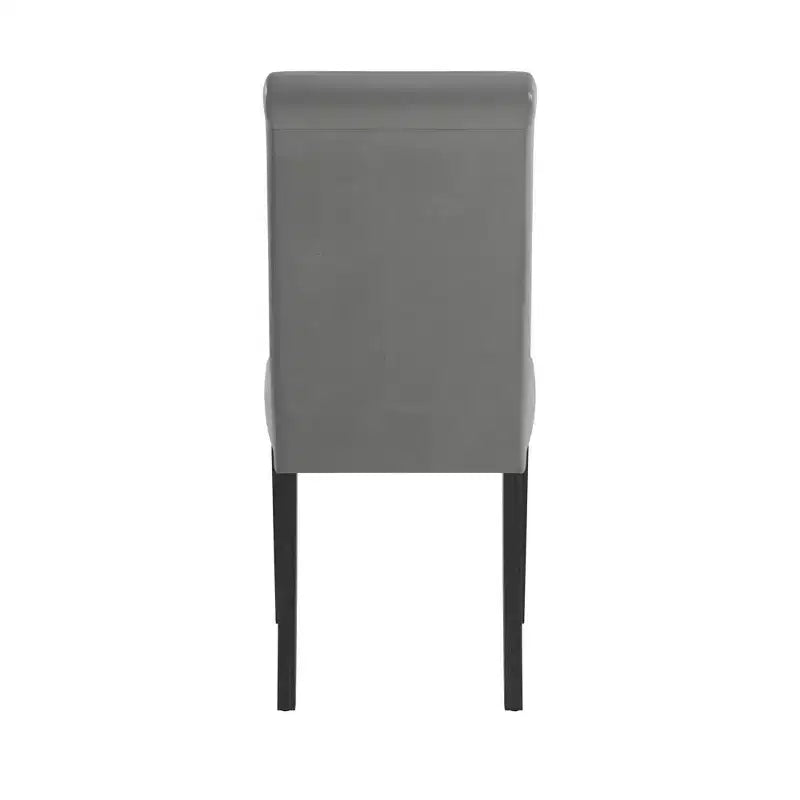 Salido, sedia da pranzo imbottita in similpelle (set da 2) - iNSPIREQ