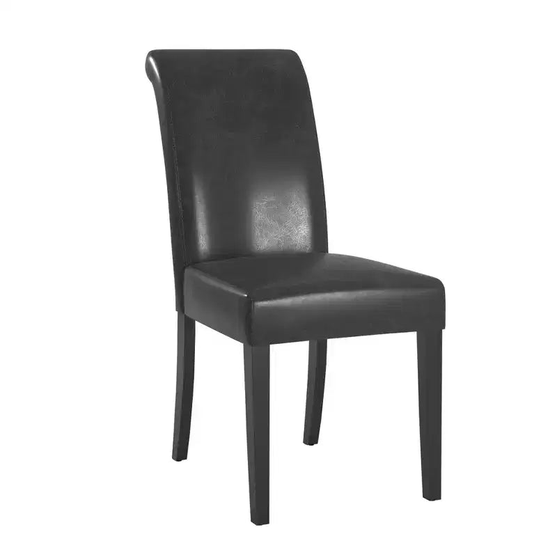 Salido, sedia da pranzo imbottita in similpelle (set da 2) - iNSPIREQ