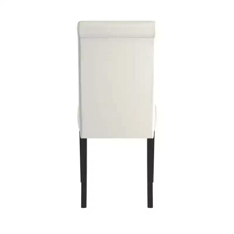 Salido, sedia da pranzo imbottita in similpelle (set da 2) - iNSPIREQ