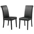 Salido Faux Leather Upholstered Dining Chair (Set of 2) - iNSPIREQ