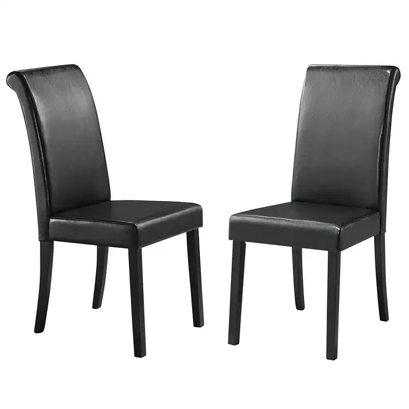Salido Faux Leather Upholstered Dining Chair (Set of 2) - iNSPIREQ