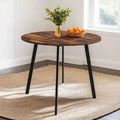 Karl Home 36''Modern Round Dining Table with Sturdy Metal Legs for Small Space Kitchen Table