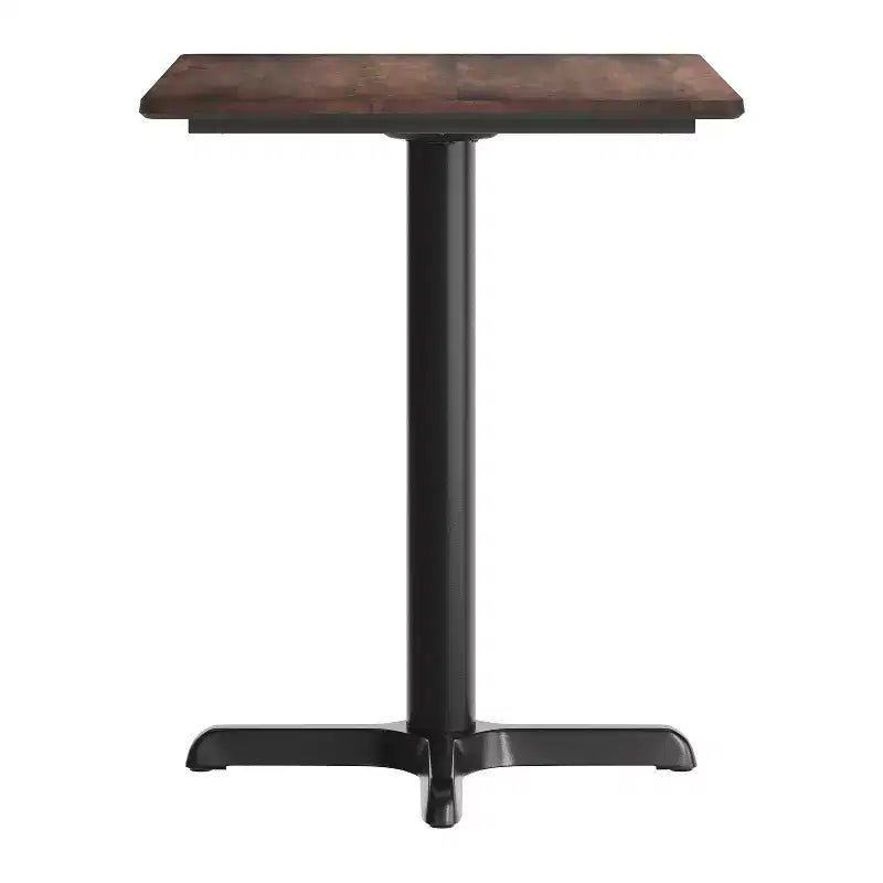Flash Furniture Piano del tavolo Acadia con tecnologia TopGuard HPL e base a X altezza tavolo