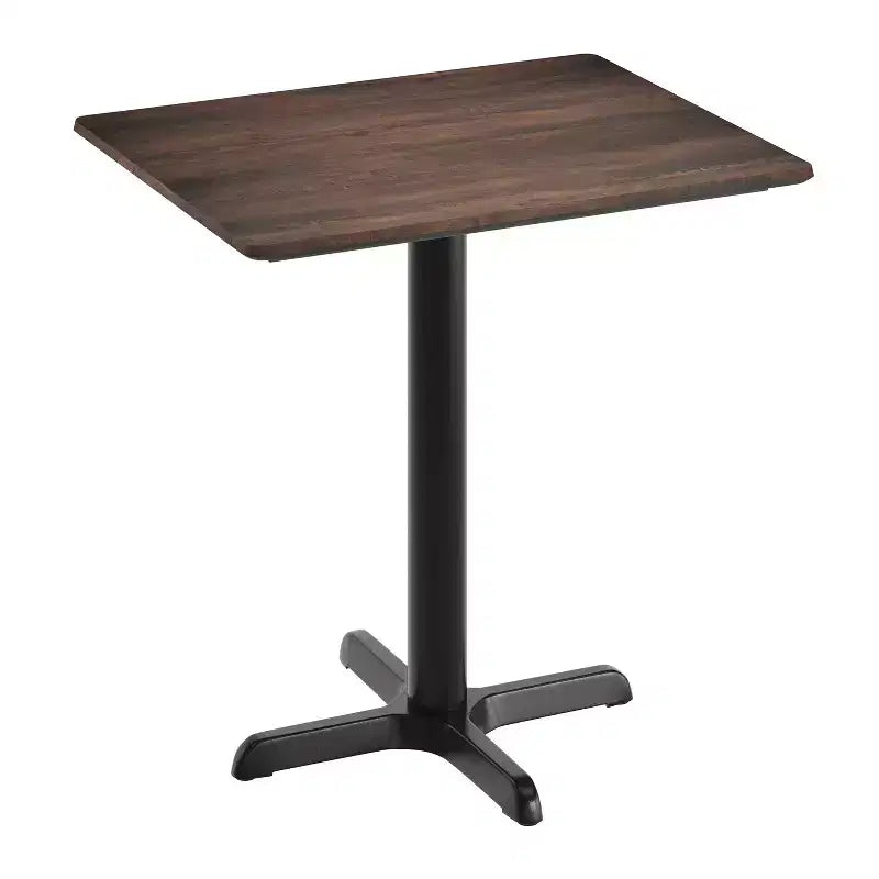 Flash Furniture Piano del tavolo Acadia con tecnologia TopGuard HPL e base a X altezza tavolo