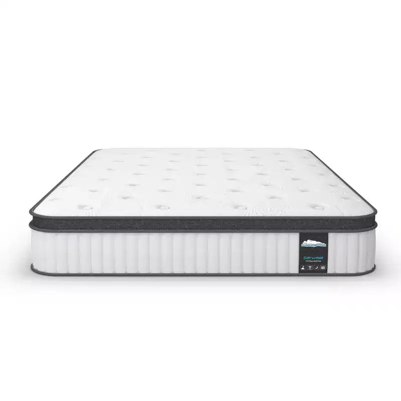 Materasso ibrido Serweet 10 a molle e memory foam - Compatibile con base letto a piattaforma, a molle o a doghe