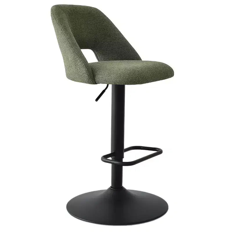 Set di 2 sgabelli da bar girevoli con schienale, sgabelli da bancone regolabili in altezza da 60,96 a 81,28 cm con seduta imbottita per isola cucina - Panipeachy