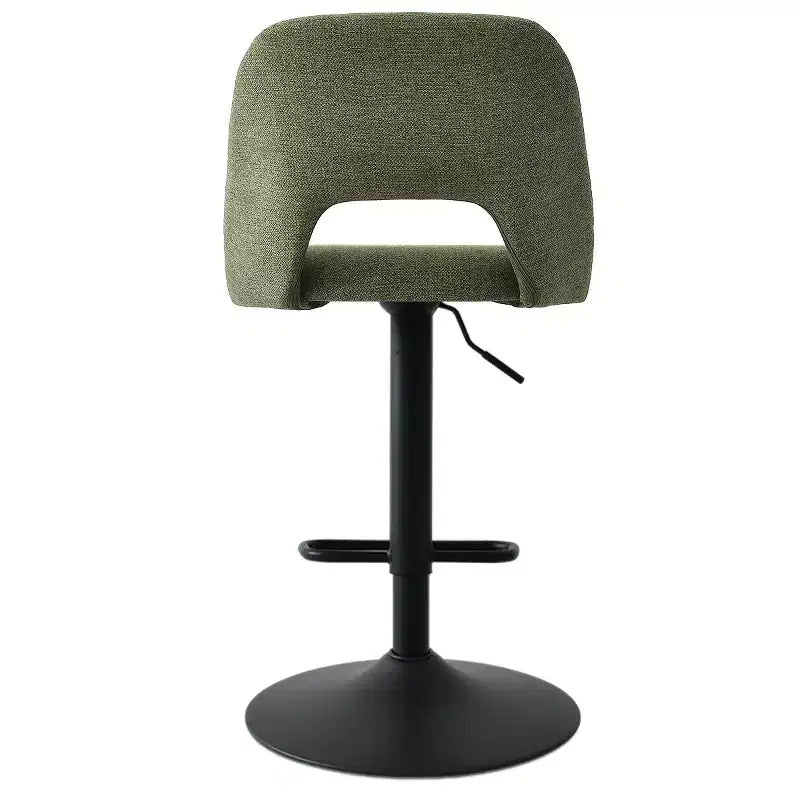 Set di 2 sgabelli da bar girevoli con schienale, sgabelli da bancone regolabili in altezza da 60,96 a 81,28 cm con seduta imbottita per isola cucina - Panipeachy