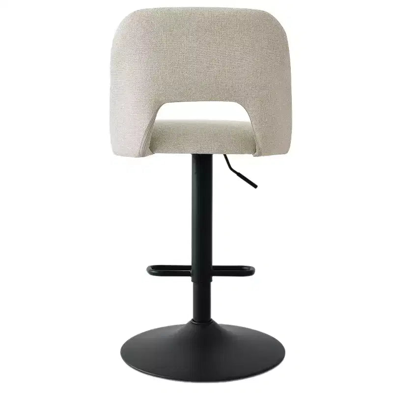 Set di 2 sgabelli da bar girevoli con schienale, sgabelli da bancone regolabili in altezza da 60,96 a 81,28 cm con seduta imbottita per isola cucina - Panipeachy