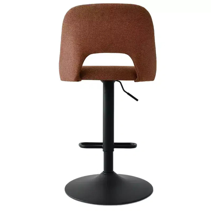 Set di 2 sgabelli da bar girevoli con schienale, sgabelli da bancone regolabili in altezza da 60,96 a 81,28 cm con seduta imbottita per isola cucina - Panipeachy