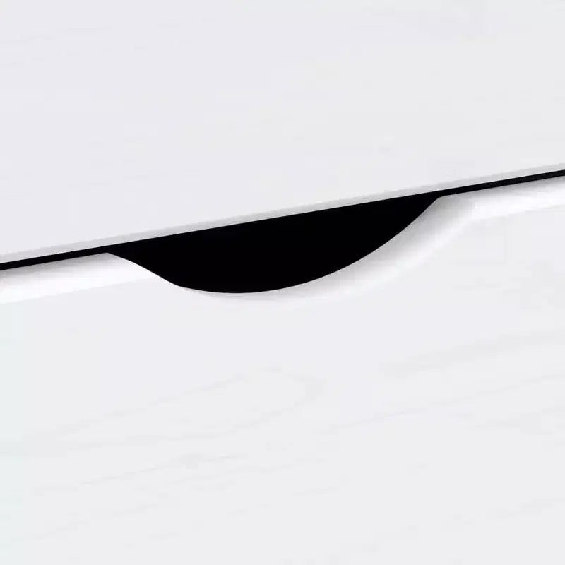 vidaXL Armadietto con rotelle Bianco Legno massello di pino, legno multistrato, plastica