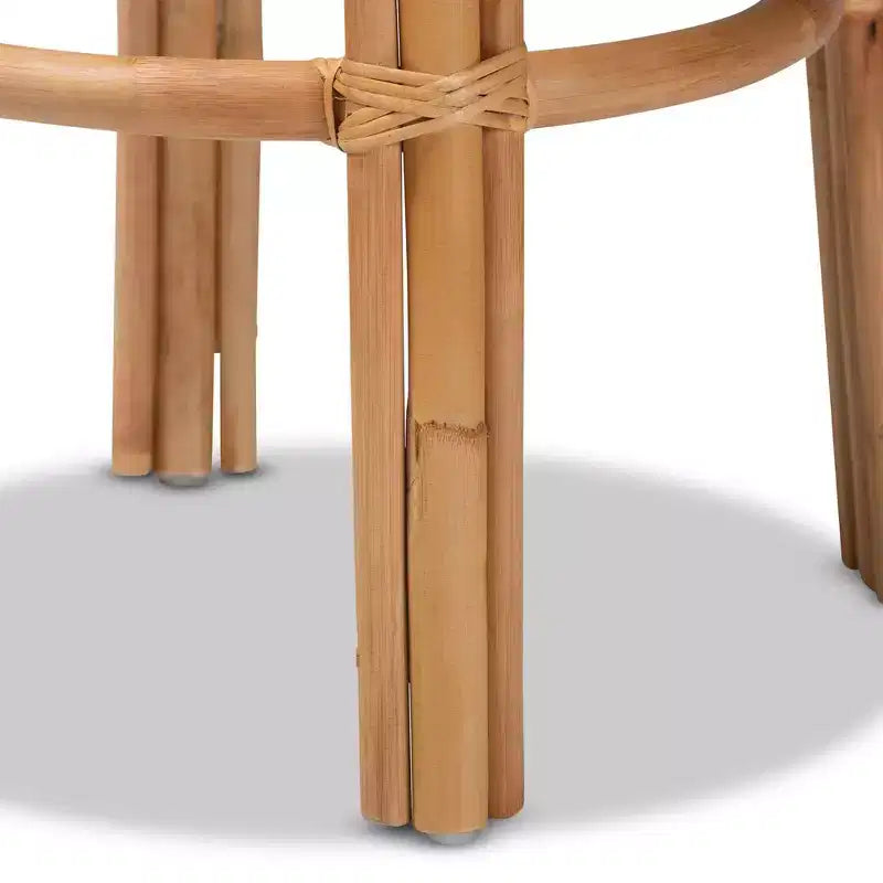 Sgabello da bar Orchard Rattan Naturale/Marrone - bali & pari