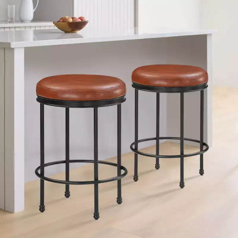 Sgabello da bar ad altezza bancone Comfort Pointe Montecarlo, color caramello