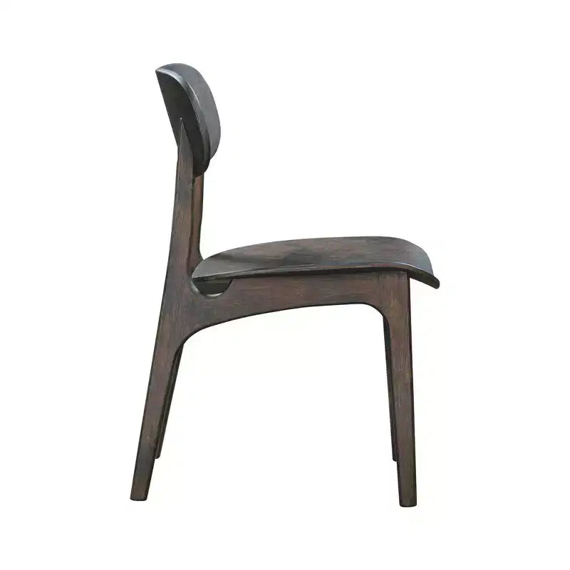 Boraam Set di 2 sedie da pranzo Solvang finitura Carbonite