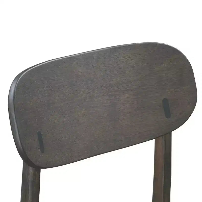 Boraam Set di 2 sedie da pranzo Solvang finitura Carbonite
