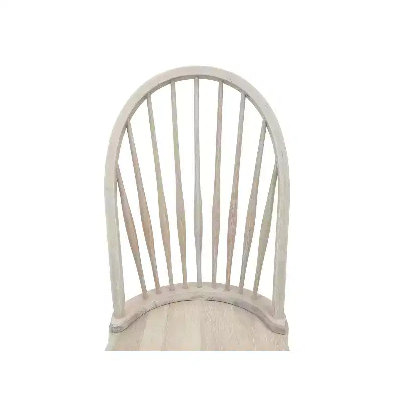 Sedia Windsor Carolina Living Garner Driftwood Naturale: Struttura in legno di gomma, Design senza braccioli, Garanzia di 30 giorni