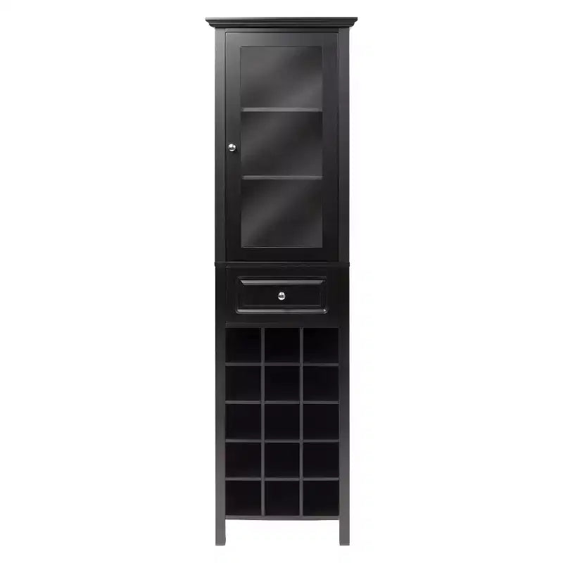 Mobile Bar Legno/Nero - Winsome