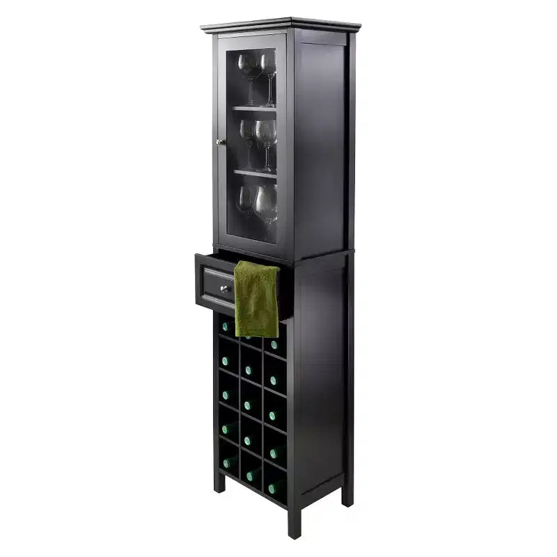 Mobile Bar Legno/Nero - Winsome