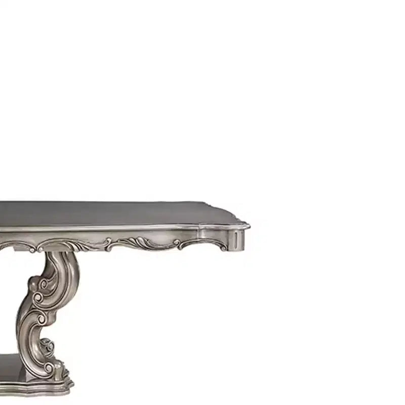 Tavolo da pranzo Ariadne 162 cm Finitura Platino Anticato - Acme Furniture