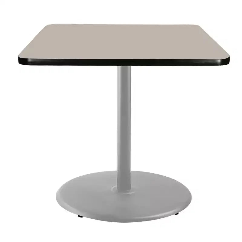 Hampden Furnishings 36" Bennet Collection Square Dining Table Gray/Gray Nebula