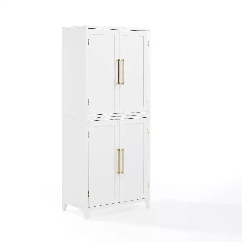 Crosley 70" Roarke Kitchen Pantry Storage Cabinet White