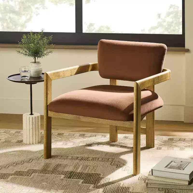 Sedia Rustica in Rovere Lucido - Threshold™ disegnata con Studio McGee