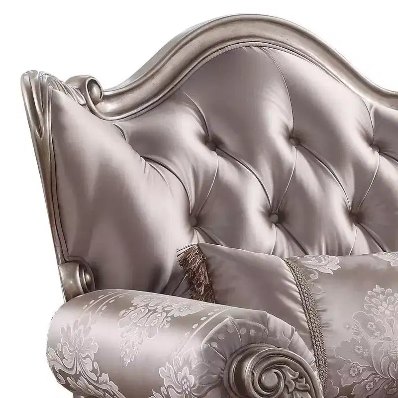 Poltrona in tessuto Jayceon 45" champagne - Acme Furniture