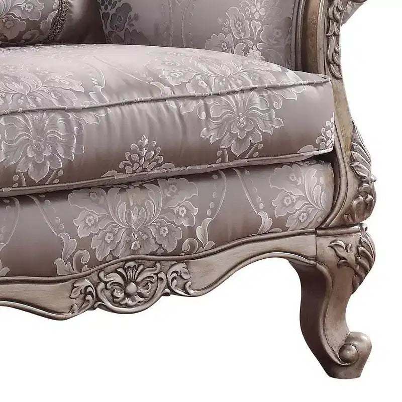 Poltrona in tessuto Jayceon 45" champagne - Acme Furniture