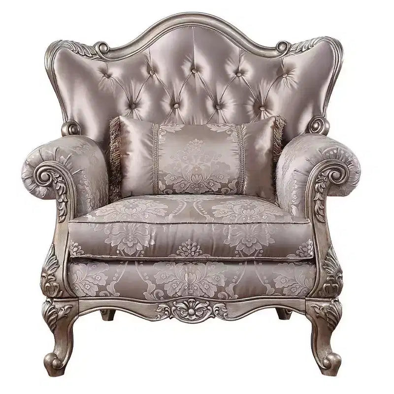 Poltrona in tessuto Jayceon 45" champagne - Acme Furniture