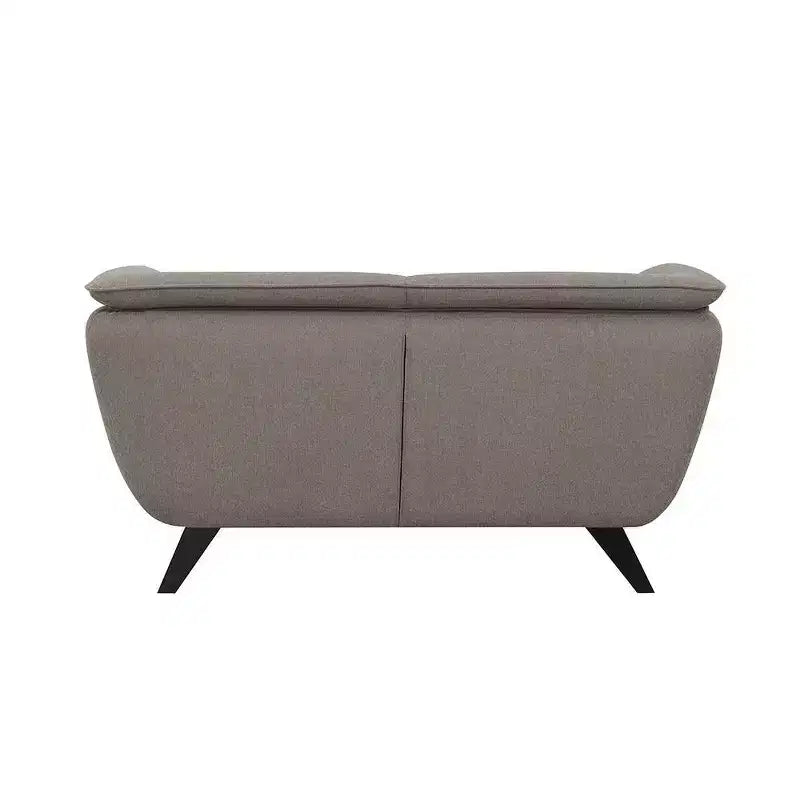 Divano Nayeli 65" Lino Marrone - Acme Furniture: Rivestimento in Pelle, Struttura in Legno, Nessun Montaggio Richiesto