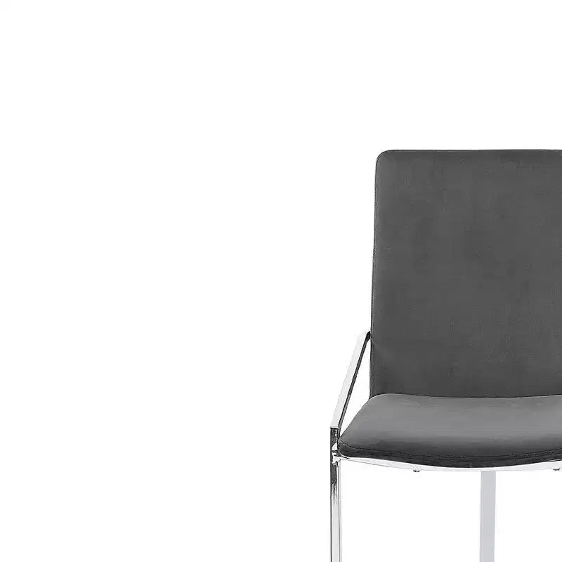 Poltrona Accent Zlatan da 20": Struttura in metallo cromato e velluto lussuoso - Acme Furniture