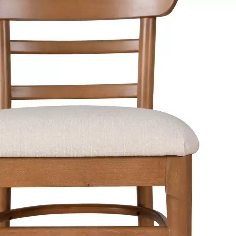 Linon Set di 2 sedie Tuttle Marrone Grigio